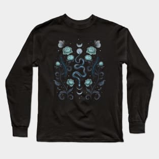 Whimsigothic Serpentine Garden Long Sleeve T-Shirt